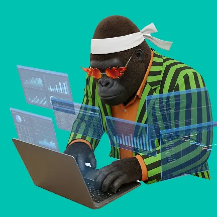 源ゴリラが1ヶ月に「気合!」と叫ぶ回数